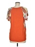 Cato Orange Short Sleeve Top Size M - photo 2