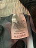 Babaton 100% Polyurethane Gray Track Pants Size XS - photo 8