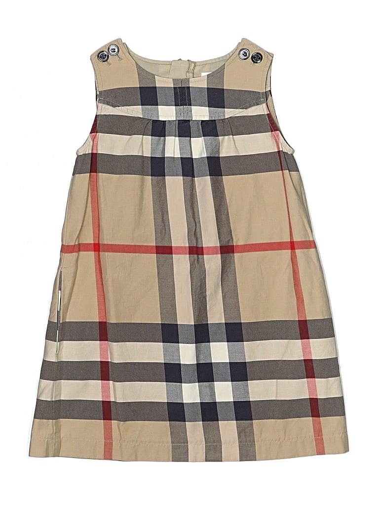 Pre-owned Burberry Kids' Dress In Brown
