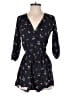 Hollister 100% Viscose Floral Black Romper Size S - photo 1