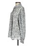 T Tahari 100% Polyester Print Silver Long Sleeve Blouse Size XS - photo 5