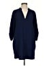 Lush Solid Blue Casual Dress Size S - photo 1