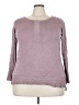 Cyrus Purple Pullover Sweater Size 3X - photo 1