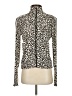 Norma Kamali Animal Print Ivory Cardigan Size S - photo 1