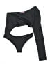 Edikted 100% Polyester Black Bodysuit Size S - photo 1