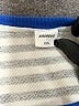 Xieerduo Stripes Blue Pullover Sweater Size XXL - photo 7