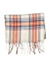 Unbranded 100% Acrylic Plaid Ivory Pink Scarf One size - photo 2