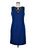 Ellen Tracy Blue Cocktail Dress Size 6 - photo 1