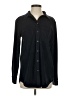 Gap Solid Black Long Sleeve Blouse Size S - photo 1