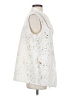 Per Se By Carlisle 100% Silk Ivory Vest Size 8 - photo 4