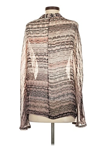 Gypsy 05 Long Sleeve Silk Top (view 2)