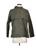 Zara Basic Solid Green Raincoat Size S - photo 1