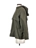 Zara Basic Solid Green Raincoat Size S - photo 5