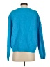 Newbury Kustom Solid Teal Pullover Sweater Size S - photo 2