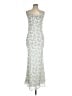 American Threads 100% Polyester Ivory Cocktail Dress Size L - photo 1