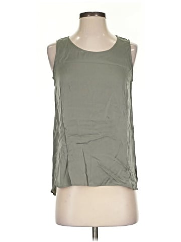 Repeat Cashmere Sleeveless Silk Top (view 1)