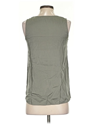 Repeat Cashmere Sleeveless Silk Top (view 2)