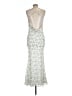 American Threads 100% Polyester Ivory Cocktail Dress Size L - photo 2