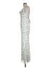 American Threads 100% Polyester Ivory Cocktail Dress Size L - photo 5
