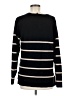 Bobeau Stripes Black Pullover Sweater Size M - photo 2