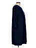 BCBGeneration Solid Blue Casual Dress Size L - photo 4