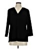 Banana Republic Black 3/4 Sleeve Top Size M - photo 1