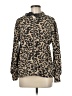 PSK Collective Animal Print Gold Tan Jacket Size M - photo 1