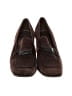Stuart Weitzman 100% Leather Burgundy Brown Heels Size 8 (narrow) - photo 2