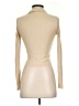 Topshop Ivory Tan Long Sleeve Turtleneck Size 0 - 2 - photo 2