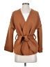TeXTURE & THREAD Madewell Brown Orange Cardigan Size XXS - photo 1