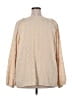 Unbranded 100% Polyester Tan Long Sleeve Blouse Size 5X - photo 2