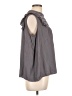 GiGio 100% Rayon Gray Sleeveless Blouse Size L - photo 4