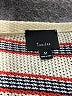 Lumiere 100% Cotton Stripes Tan Pullover Sweater Size M - photo 7