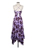 Jonathan Simkhai 100% Polyester Floral Purple Cocktail Dress Size 2 - photo 2