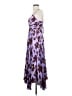 Jonathan Simkhai 100% Polyester Floral Purple Cocktail Dress Size 2 - photo 5