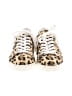 Stuart Weitzman Animal Print Tan Brown Sneakers Size 7 1/2 - photo 2