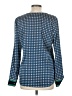 Ann Taylor Blue Long Sleeve Blouse Size M - photo 2