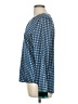 Ann Taylor Blue Long Sleeve Blouse Size M - photo 5