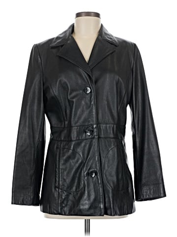 Wilsons Leather Trenchcoat (view 1)
