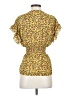 Max Studio Yellow Casual Dress Size S - photo 2