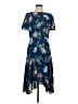 Ann Taylor LOFT 100% Polyester Blue Casual Dress Size 0 - photo 1