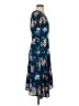 Ann Taylor LOFT 100% Polyester Blue Casual Dress Size 0 - photo 4