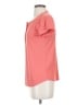 CAbi Pink Short Sleeve Henley Size S - photo 5
