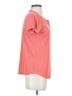 CAbi Pink Short Sleeve Henley Size S - photo 4