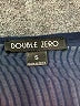 Double Zero 100% Polyester Stripes Gray Casual Dress Size S - photo 7