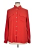 Ann Taylor LOFT 100% Polyester Red Long Sleeve Blouse Size XL - photo 1