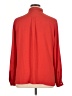 Ann Taylor LOFT 100% Polyester Red Long Sleeve Blouse Size XL - photo 2