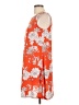 MSK Print Orange Casual Dress Size L (estimated) - photo 5