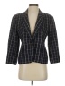 Bloomingdale's Plaid Black Blazer Size 4 - photo 1