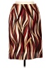 Tess 100% Polyester Print Burgundy Formal Skirt Size L - photo 1